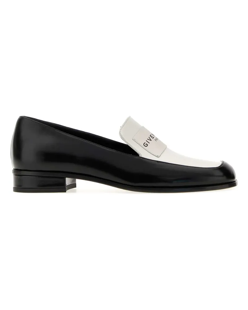 Givenchy Blackwhite Mocassini Loafers Multicolor