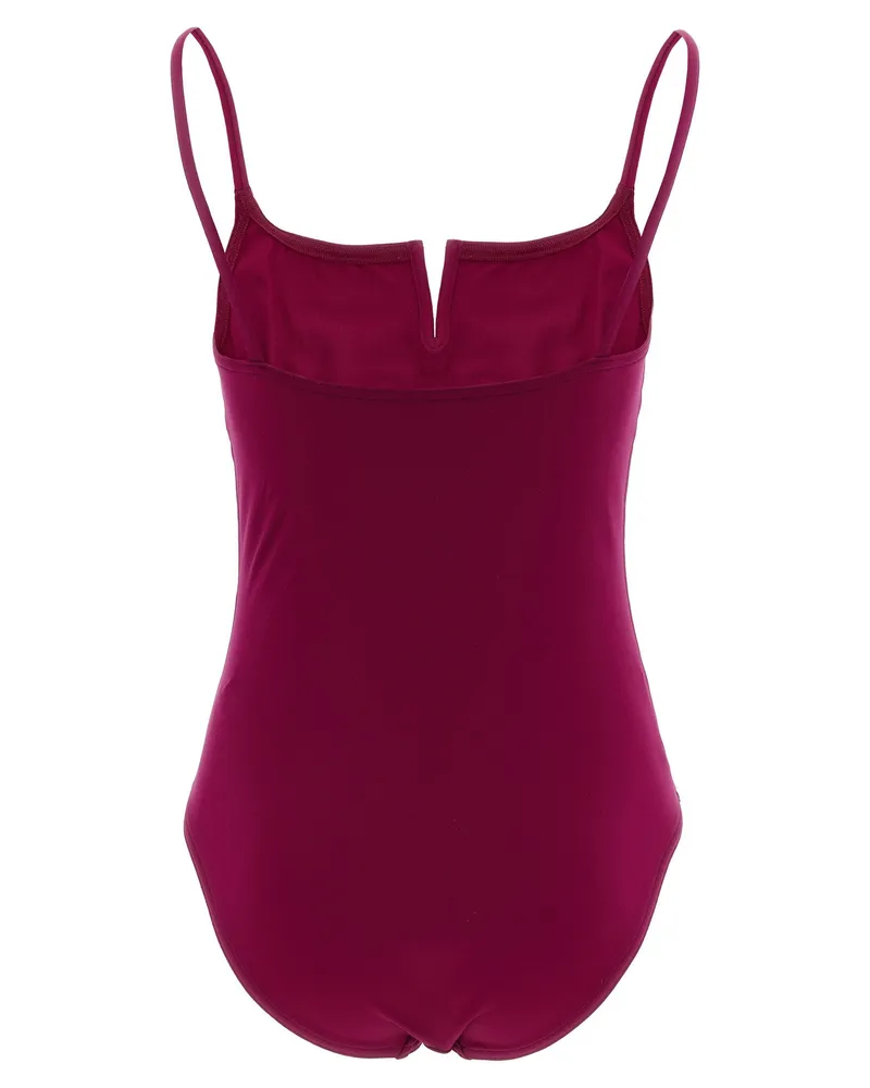 Eres One-Piece Swimsuit — Burgundy Burgundy
