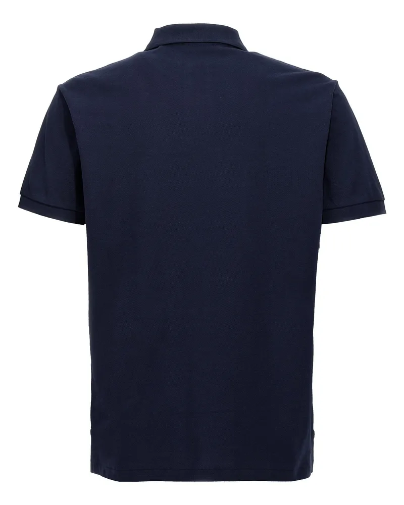 Ralph Lauren Logo-Embroidered Cotton Polo — Navy Navy