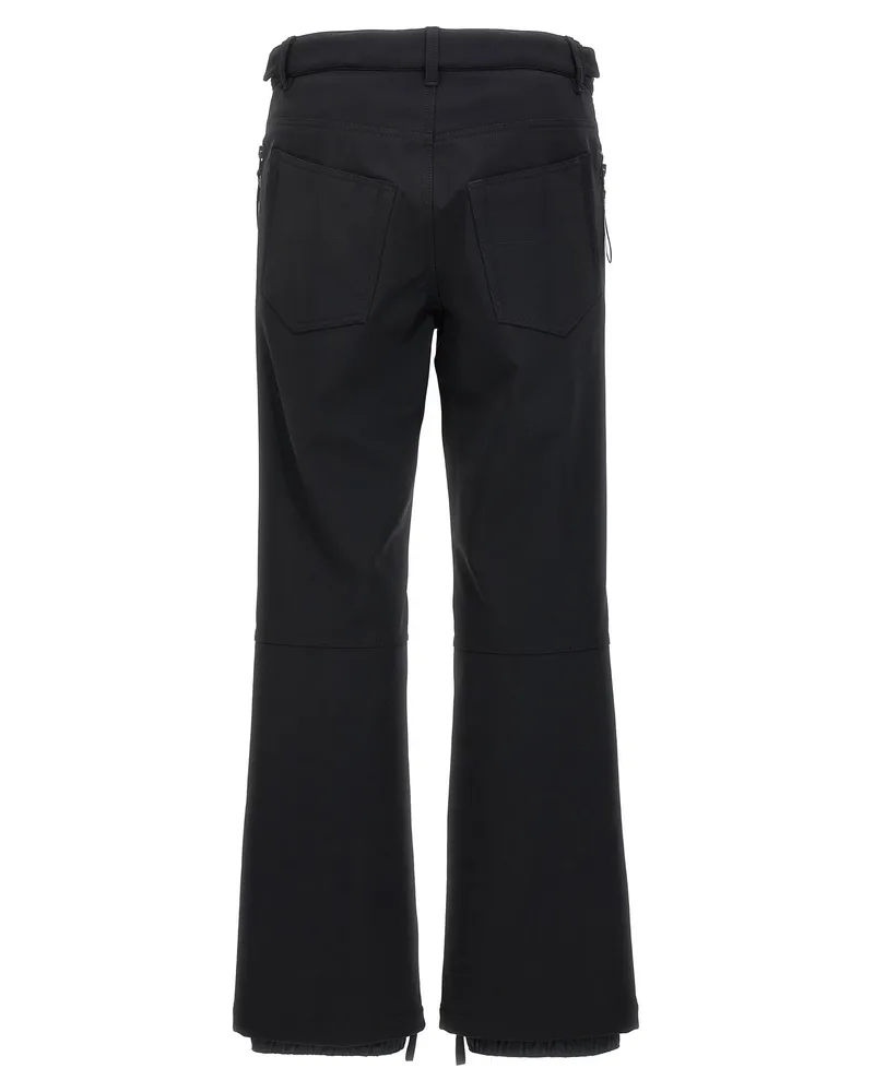 Balenciaga Waterproof Flared Trousers — Black Black