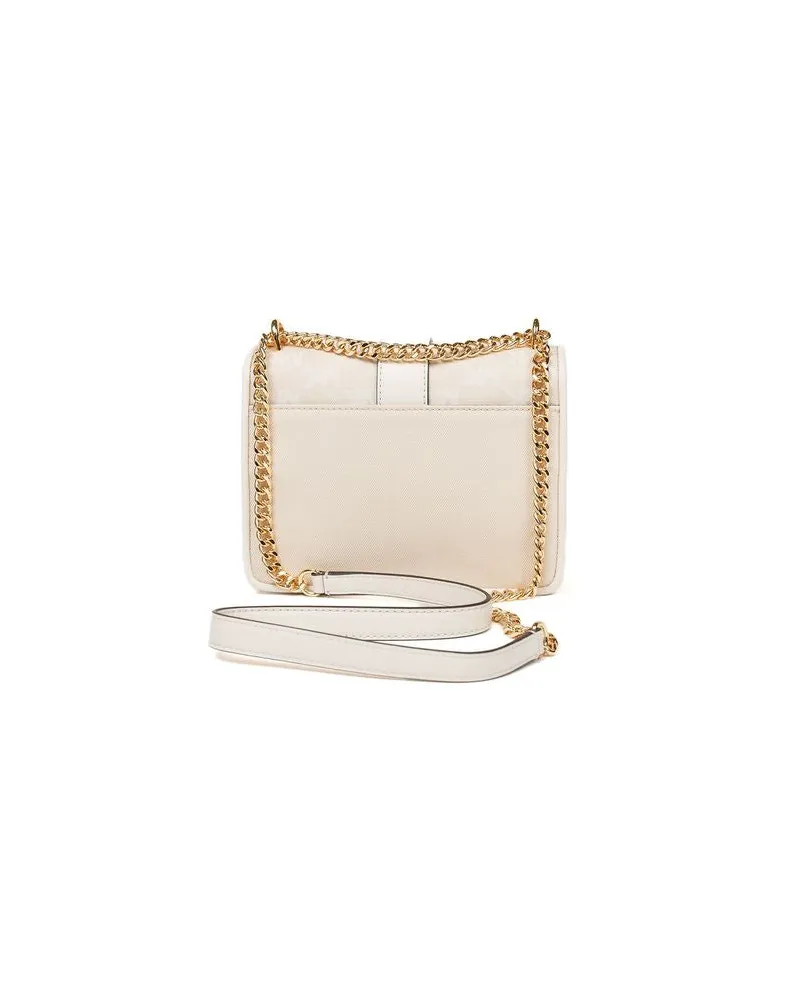 Michael Kors Women's Crossbody Bag Light Cream Polyurethane - Crossbody-Bags Beige