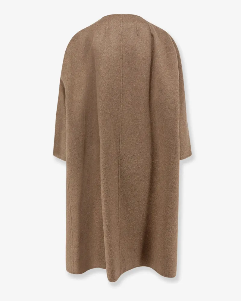 Max Mara Women's Cashmere Coat Brown Brown