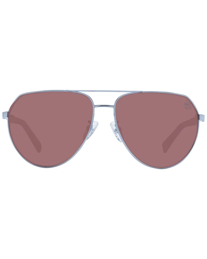 Timberland TI-1044885 Aviator Metal Sunglasses — Gray Gray