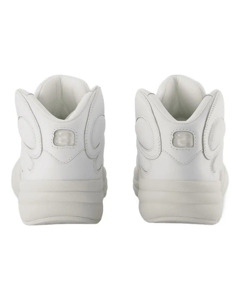 Alexander Wang Women's Aw Hoop Sneakers Leather White Shoes White