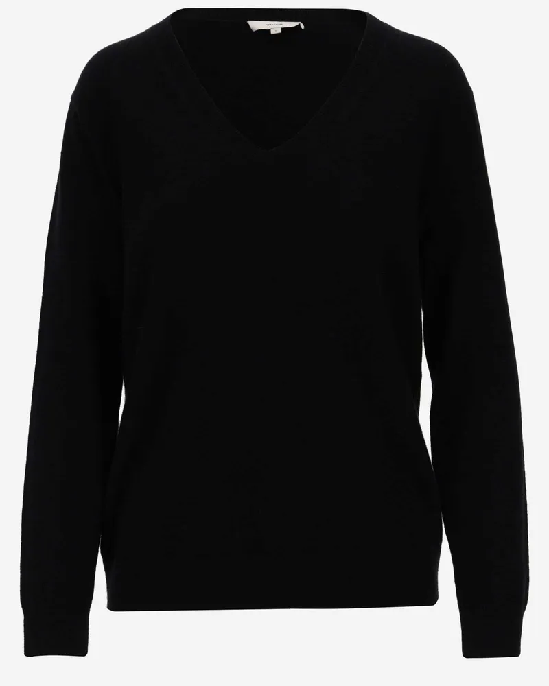 Vince Women Pullover Cashmere — Black Sweater Black