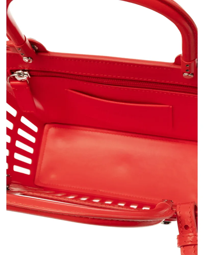 Balenciaga Women's Mag Small Basket Bag Red > Tote Red