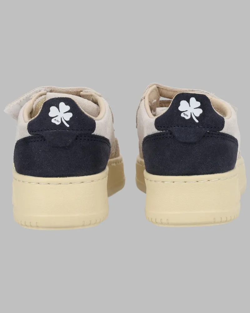 AUTRY Low-Top Suede Sneaker — White White