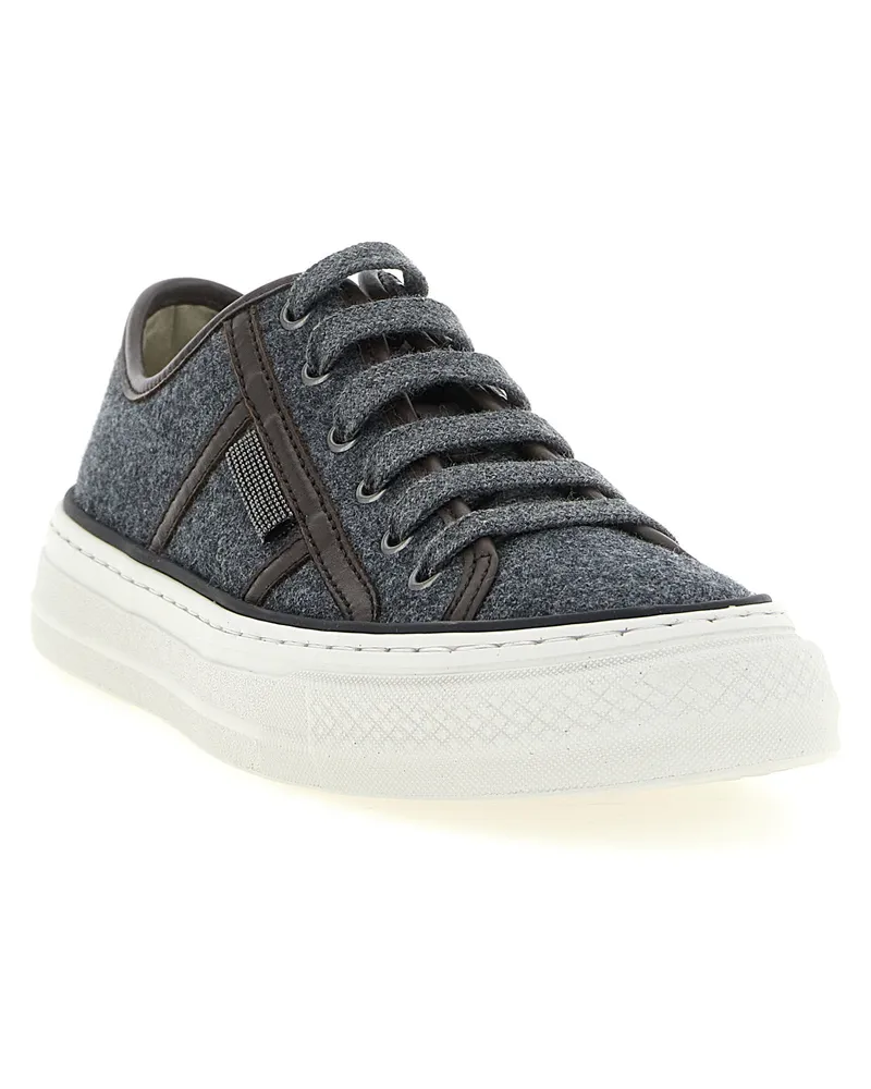 Brunello Cucinelli Sneaker — Gray Gray