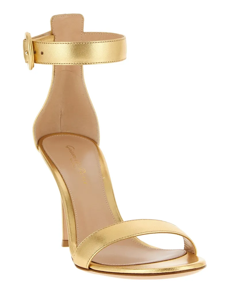 Gianvito Rossi Sandal — Gold Gold