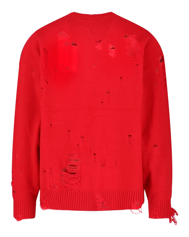 Charles Jeffrey Loverboy Men Sweaters Red Lambswool Red