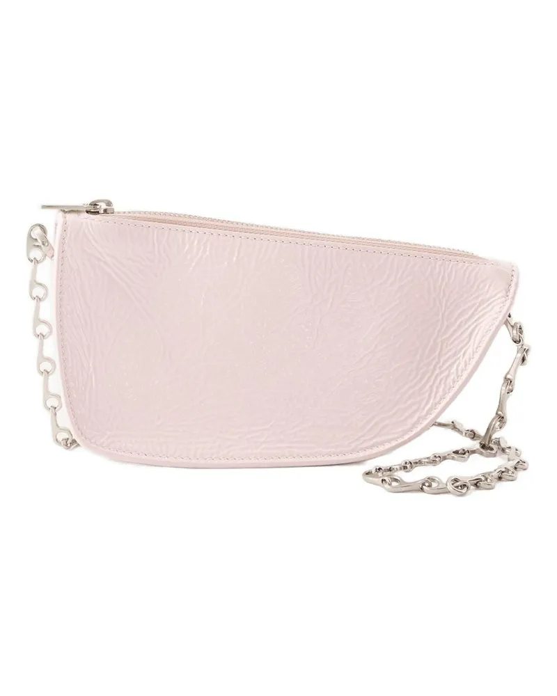 Burberry Women's Micro Sling Shield Crossbody -  Leather Pink Lambskin Bags Clutches Pink