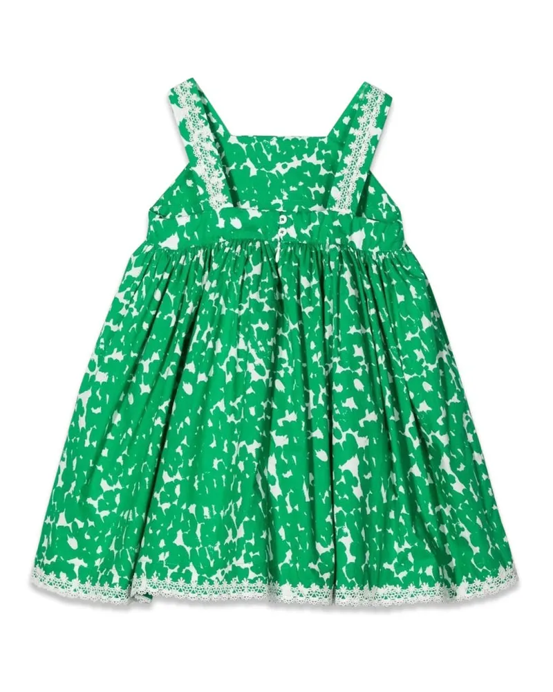 MIMISOL 100% Cotton Dress — Green Green