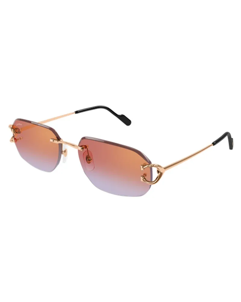 Cartier CT0468S005 Sunglasses — Rose Rose