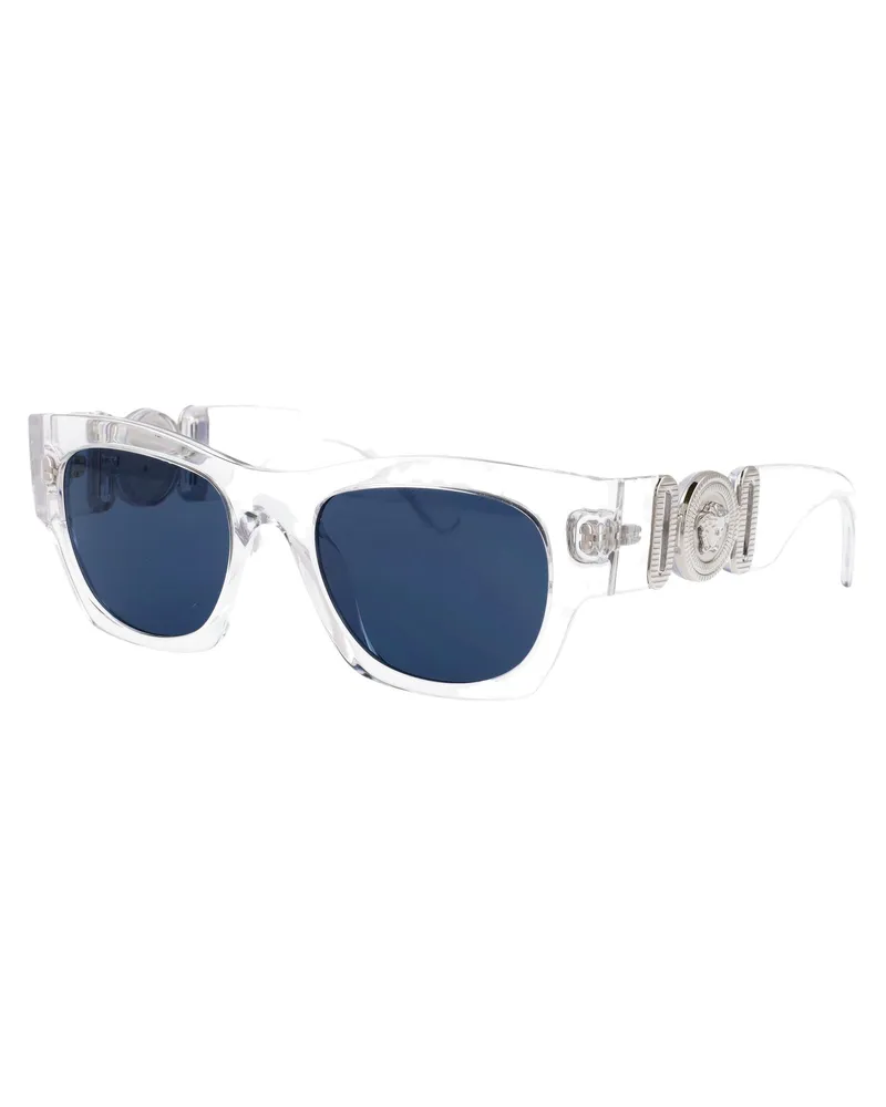 Versace Men's Sunglasses Crystal Injected Clear