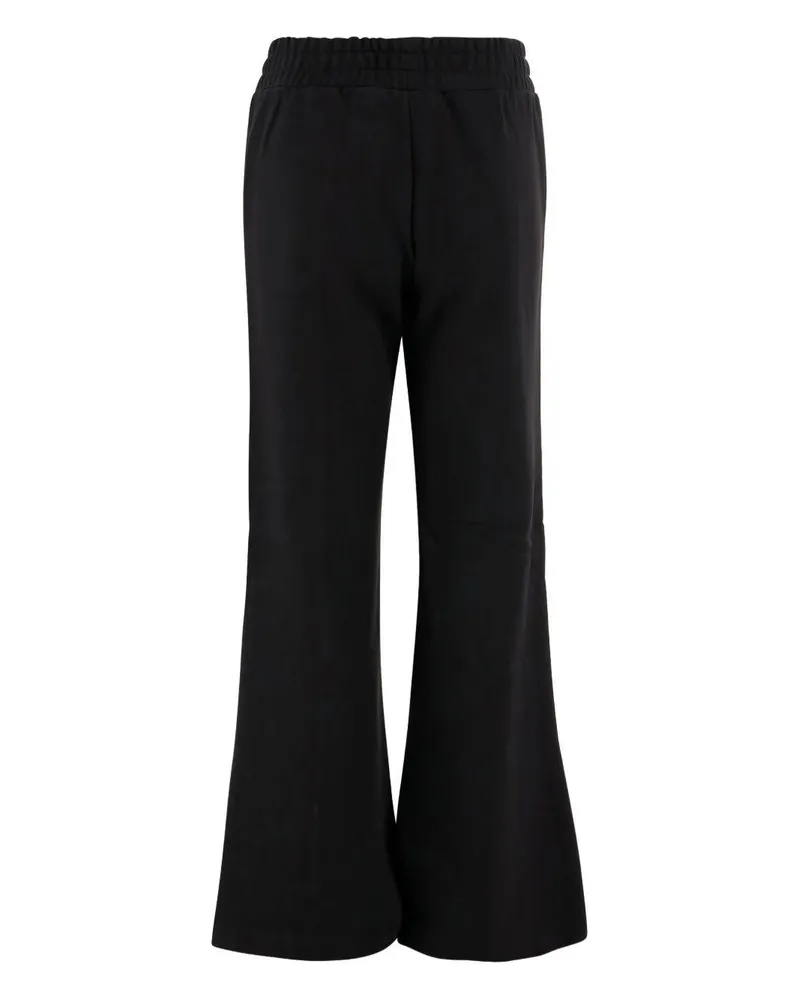 Pinko Women's Trousers Cotton Black Black