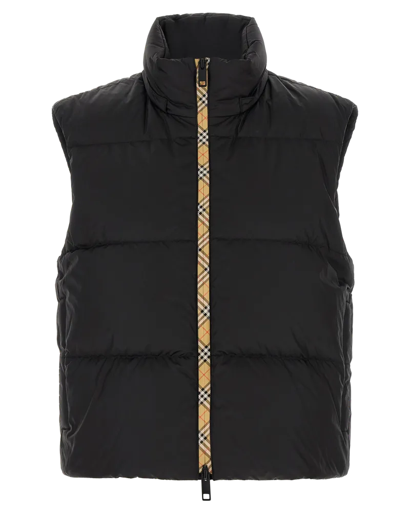 Burberry Langdale Down Jacket — Black Black