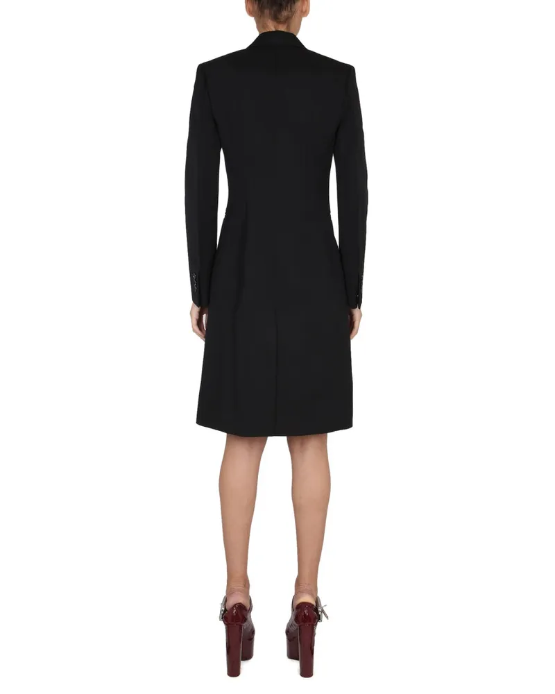 Bottega Veneta Wool Coat — Black Black