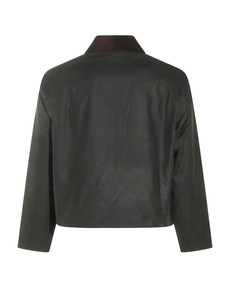 Barbour Cotton Shirt Jacket — Black Black