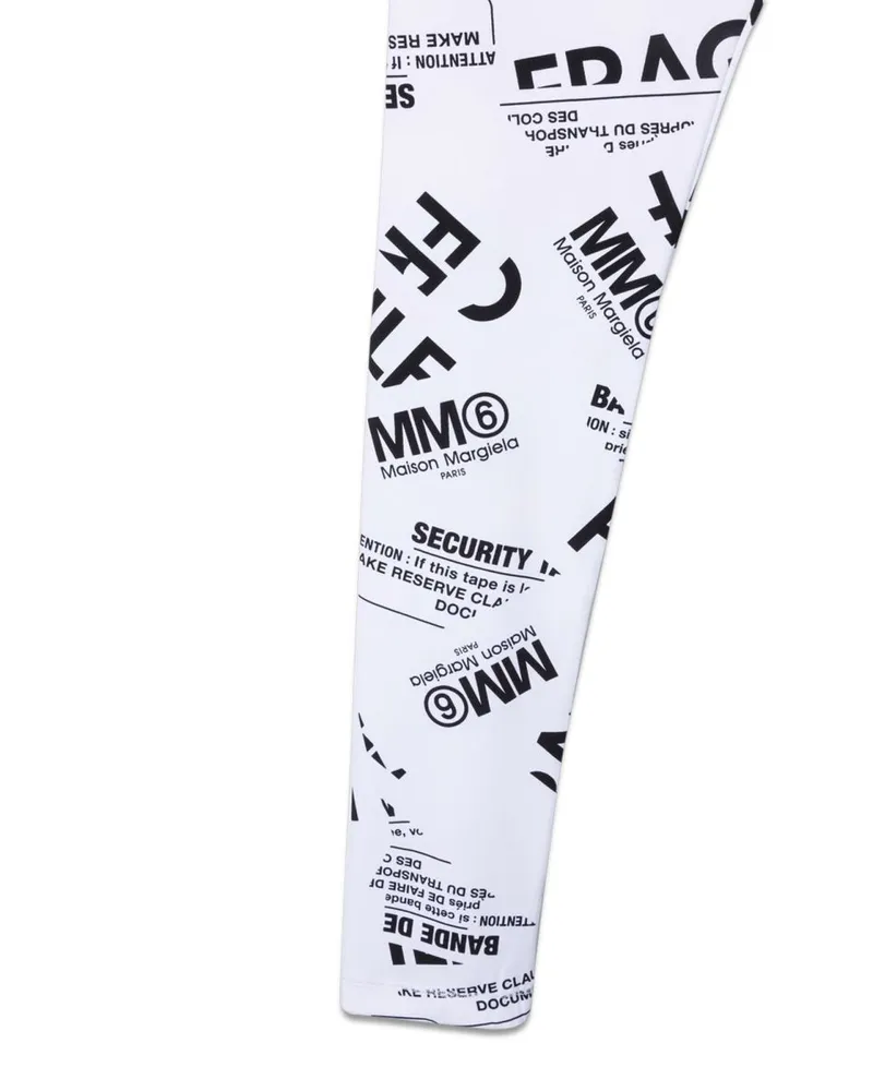 Maison Margiela Stretch Cotton Trousers — White White