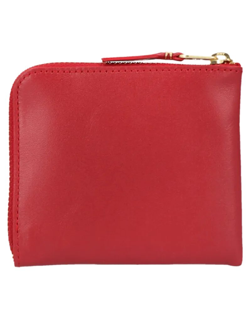 Comme des Garçons Calfskin Wallet — Red Red