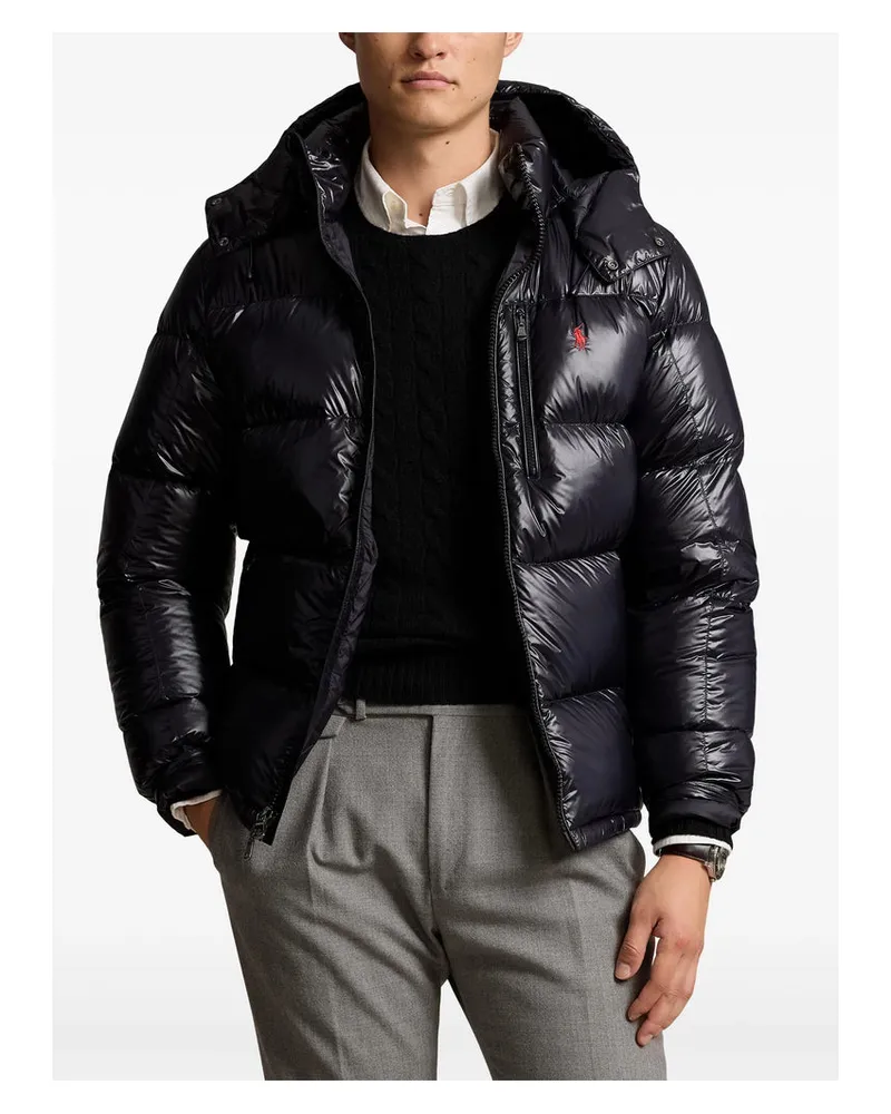 Ralph Lauren Quilted Down Down Jacket — Black 