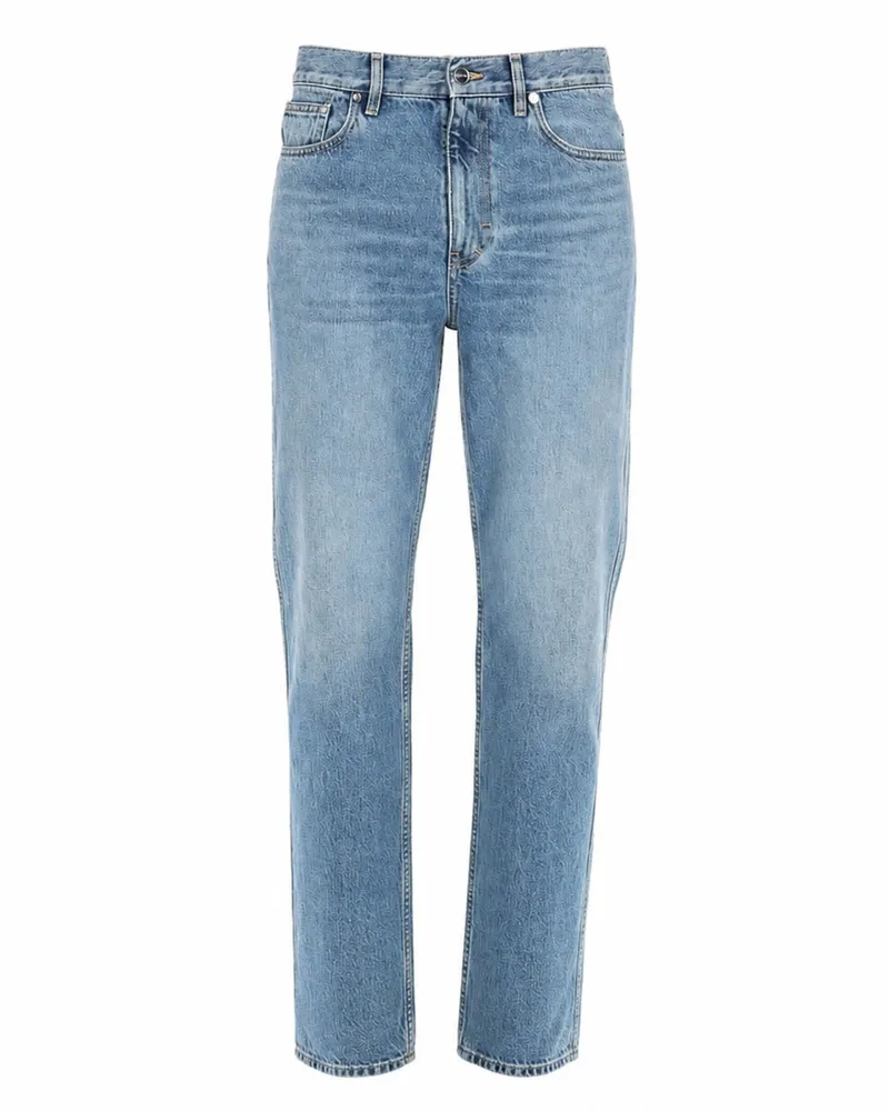 Gucci Slim Fit Cotton Denim Jeans — Blue Blue