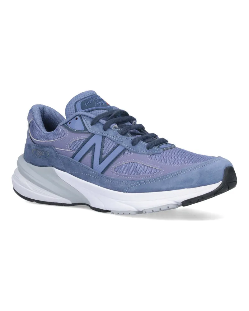 New Balance Unisex Sneakers Violet Pigskin Blue