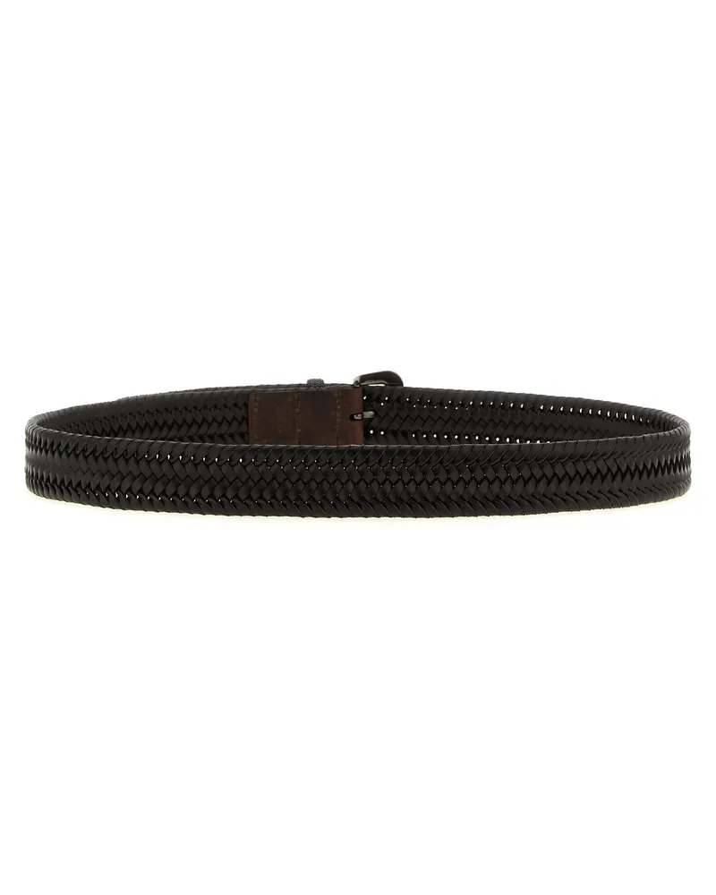 Brunello Cucinelli Women's Brown Leather Regular Belt Brown