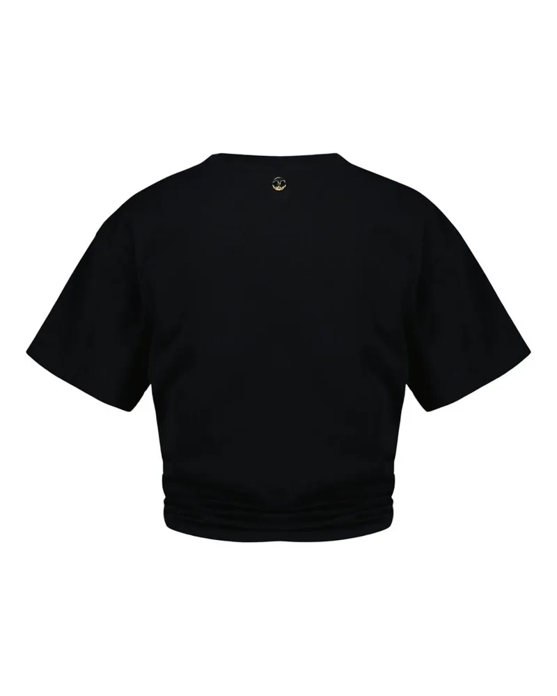 Paco Rabanne Women Haut T-Shirt -  Cotton Black Concept-Store Ready-To-Wear Black