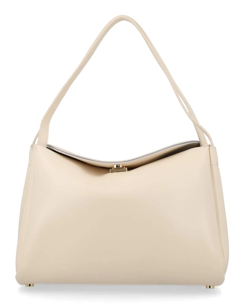 THEMOIRÈ Women's Shoulder Bag Calipso Trunk Beige Recycled Polyester Beige