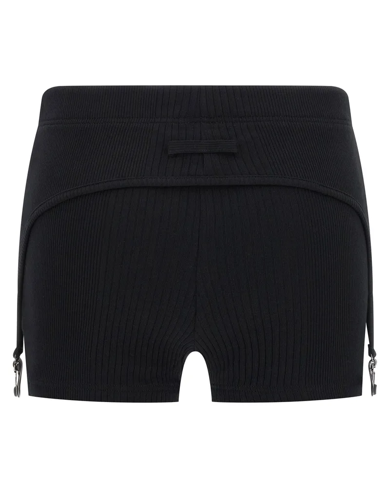 Jean Paul Gaultier Shorts — Black Black
