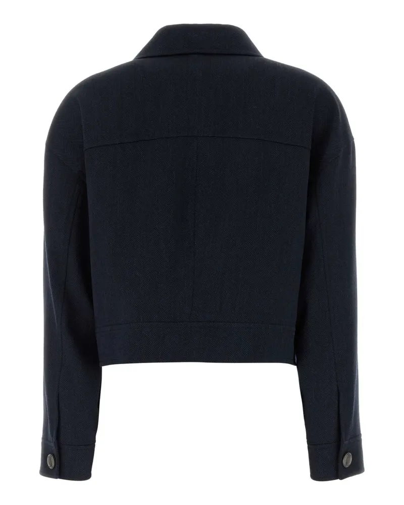 Brunello Cucinelli Outerwear Blazer — Navy Navy