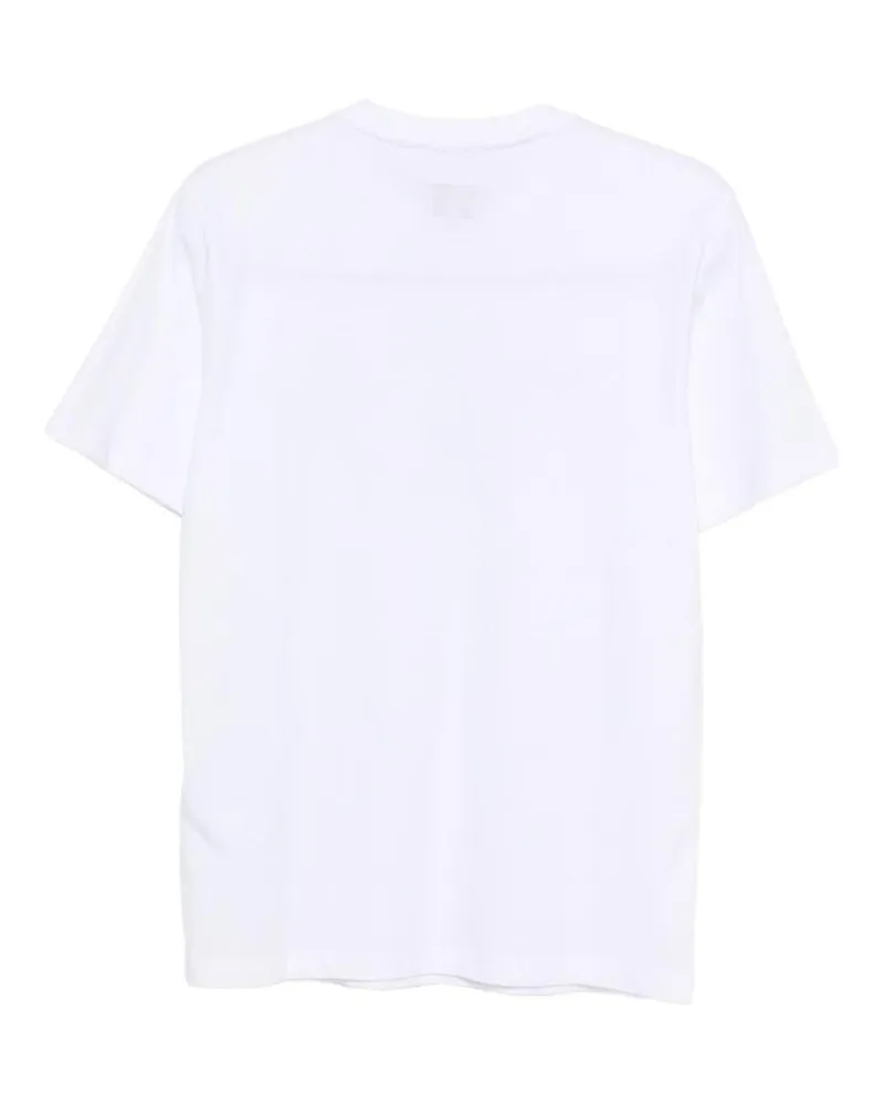 Emporio Armani Men's T-Shirt Crewneck White Cotton T-Shirts And Polos White