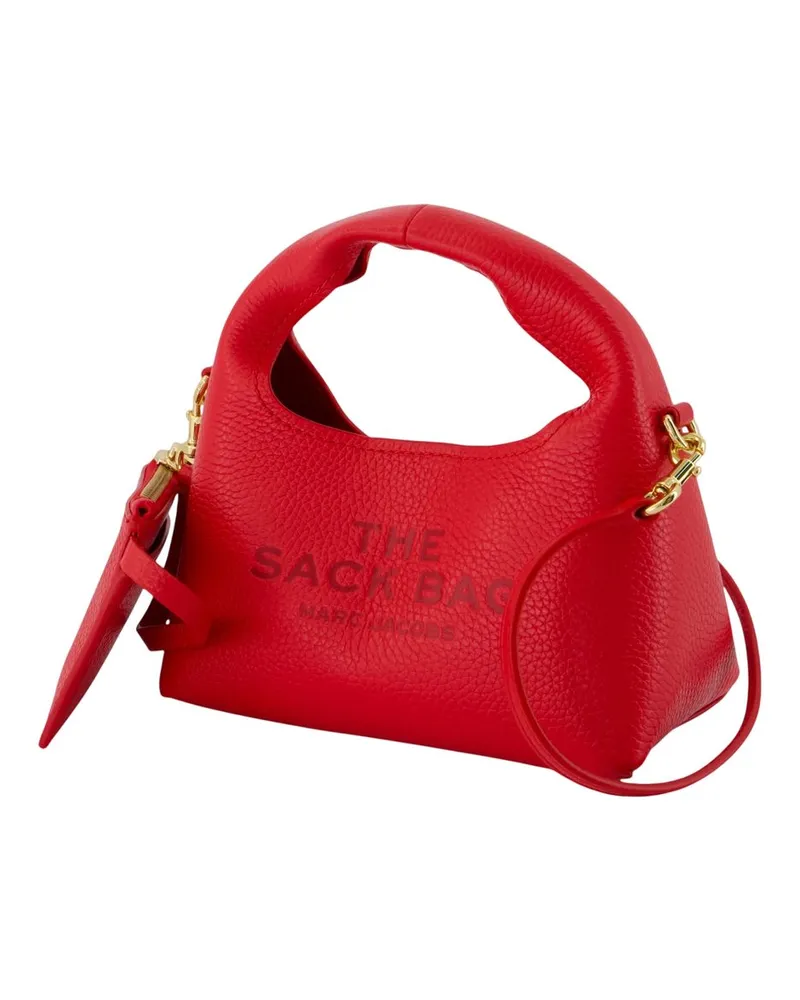 Marc Jacobs Women's The Micro Sack Crossbody -  Leather Red Cowhide Bags Crossbodies Red