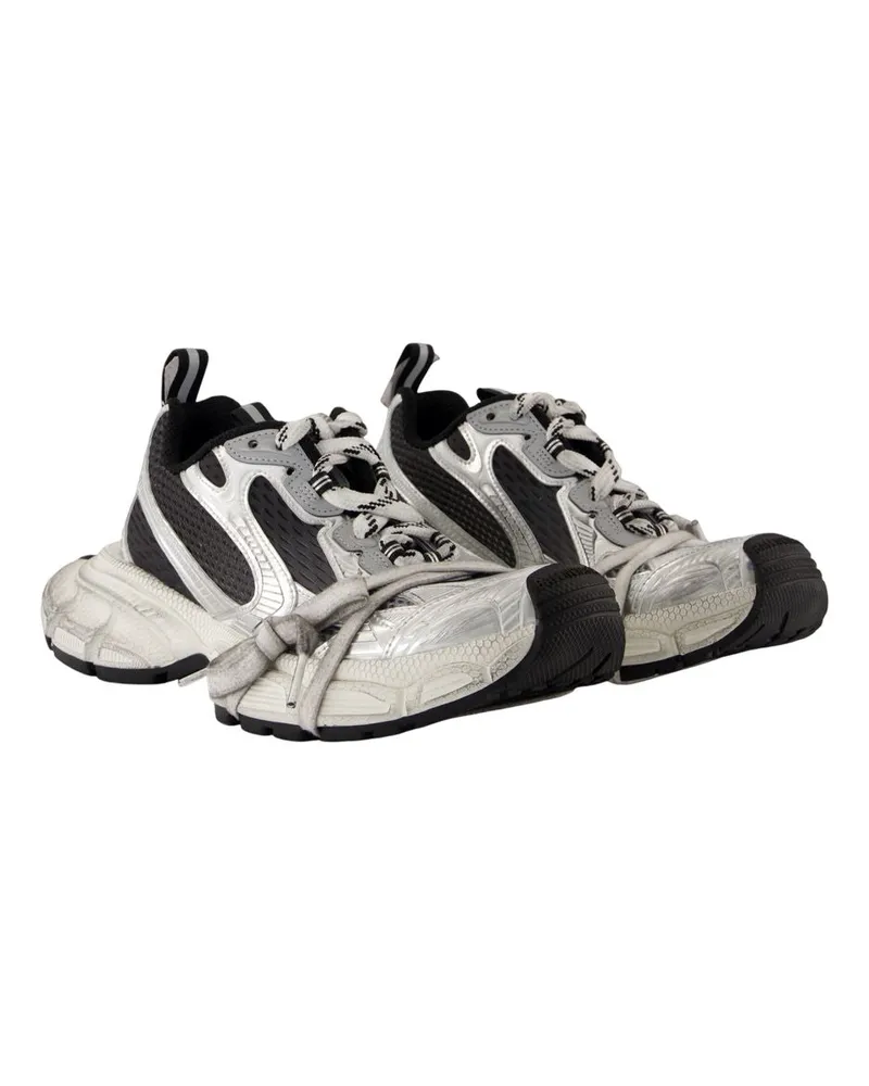 Balenciaga Women's 3xl Sneakers -  Synthetic Black Plastic Shoes White