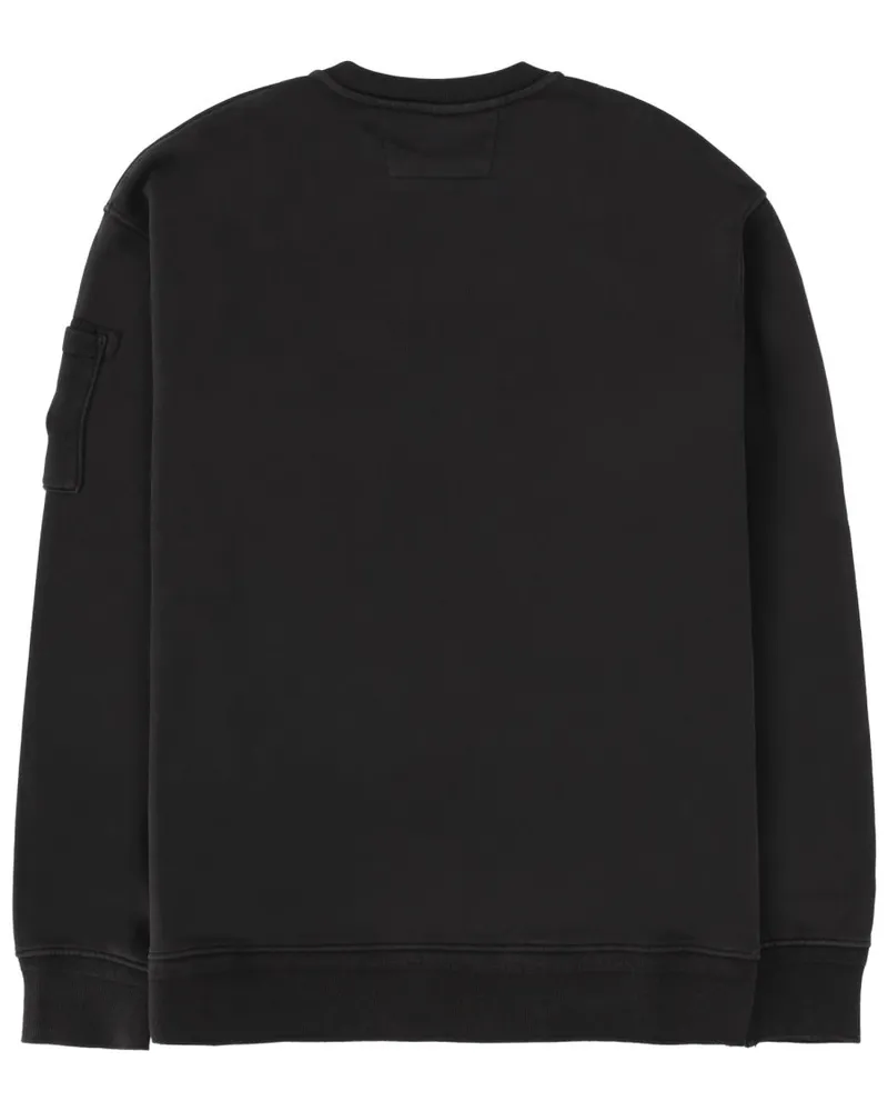 C.P. Company Cotton Sweatshirt — Black 