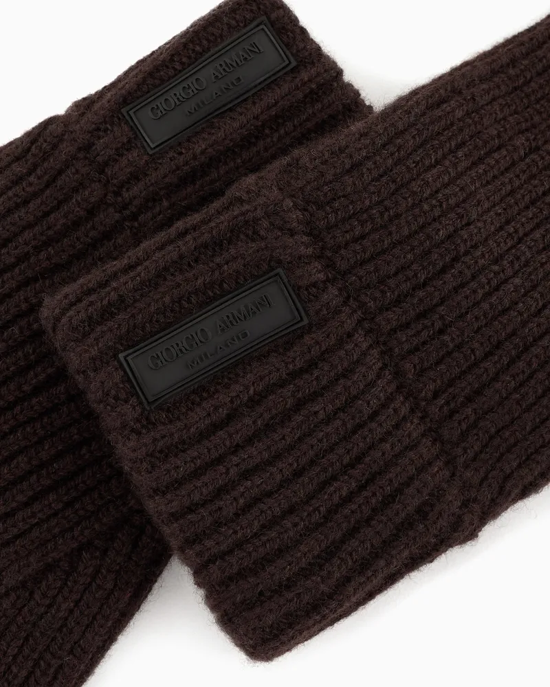 Giorgio Armani Men Glove Brown