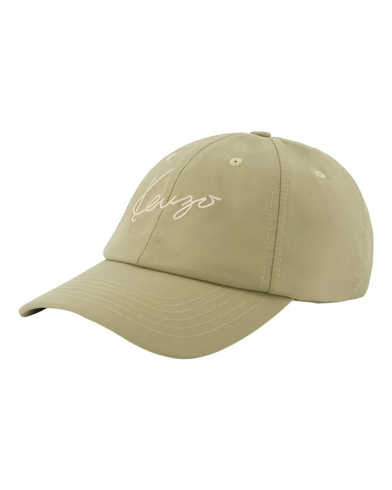 Kenzo Women's Cap -  Nylon Khaki Accessories Hats Beige