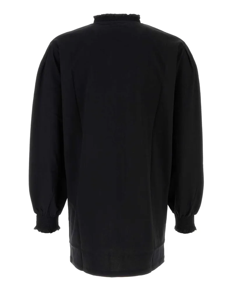 Random Identities Men Black Cotton T-Shirt Exterior: Organic Black