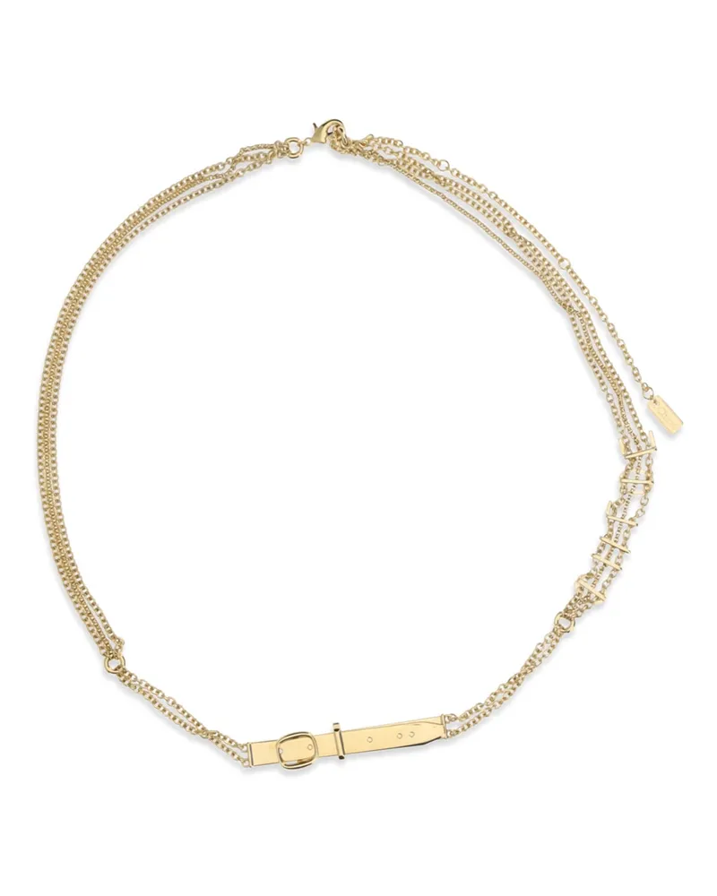 Chloé Women's Belt Jewel Vintage Gold Brass Bracelets Gold