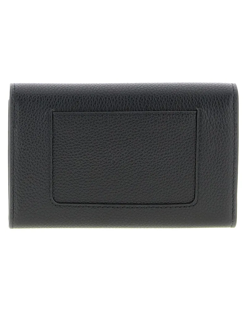 Mulberry Women's Black Bovine Leather Cardholder Accessory Black