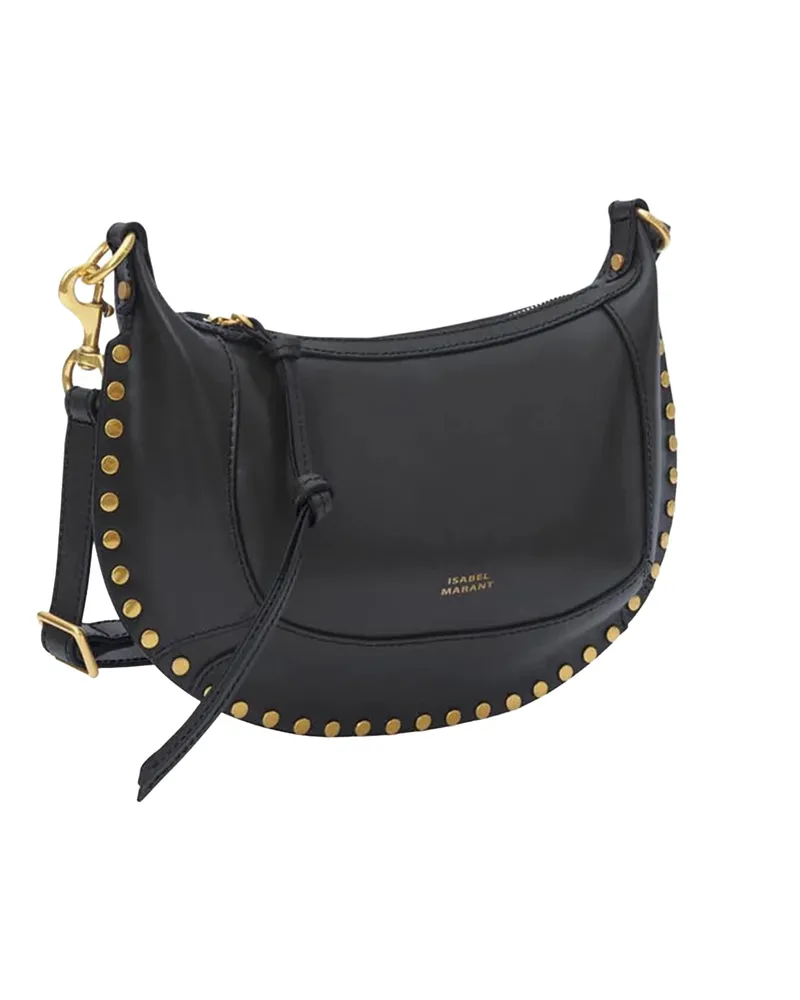 Isabel Marant Oskan Moon Shoulder Bag — Black Black