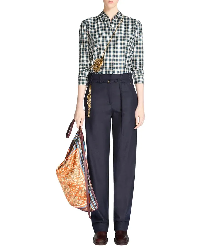 Dries van Noten Fabric Shoulder Bag — Red Red