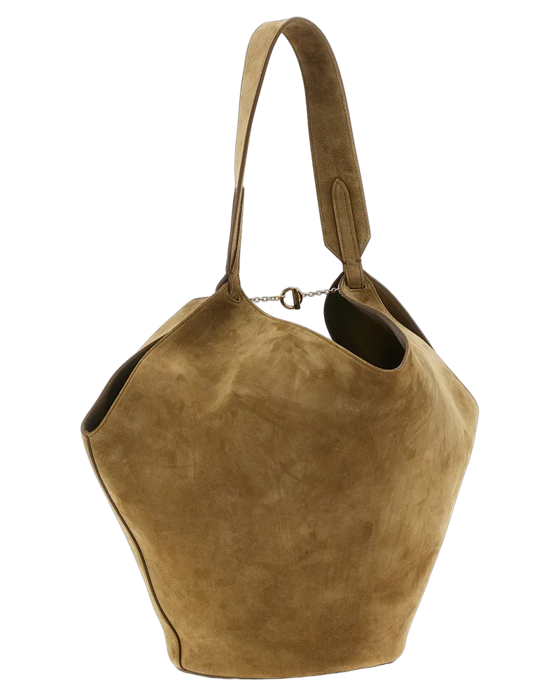 KHAITE Women's Brown Calfskin Tote Bag Brown