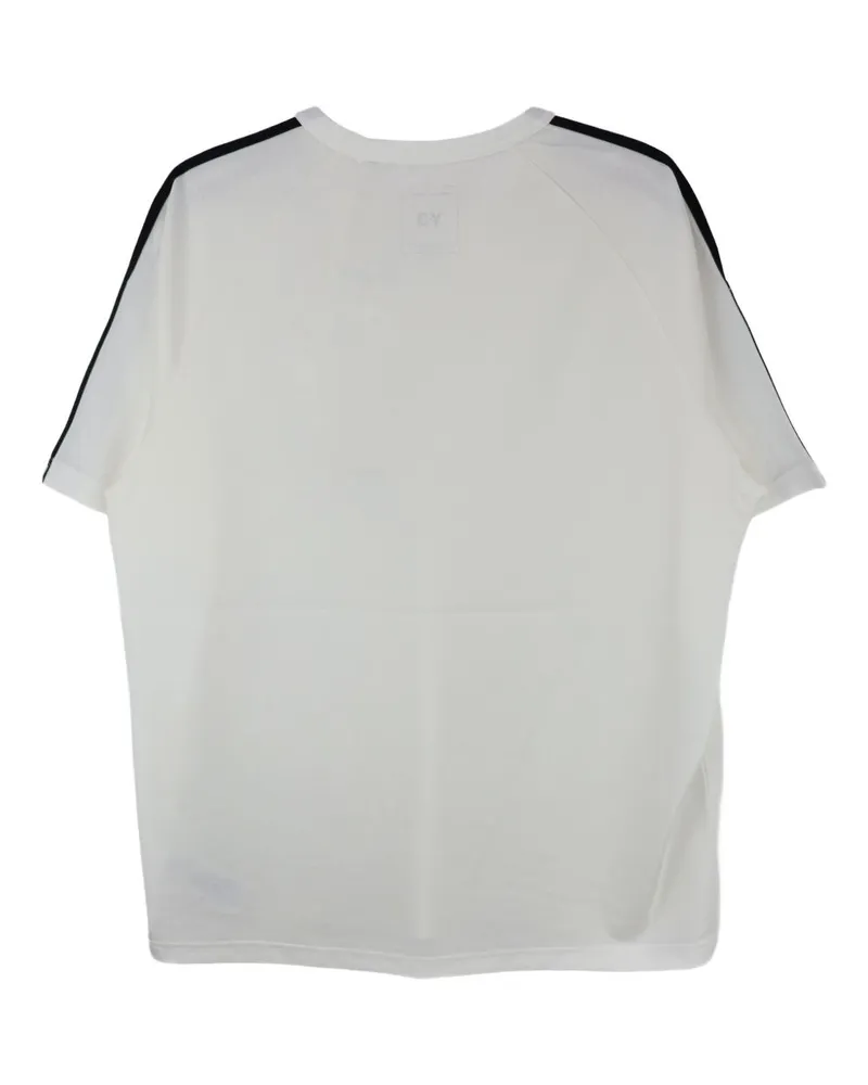 Y-3 Three-Stripe Raglan T-Shirt — Off-White Off-white