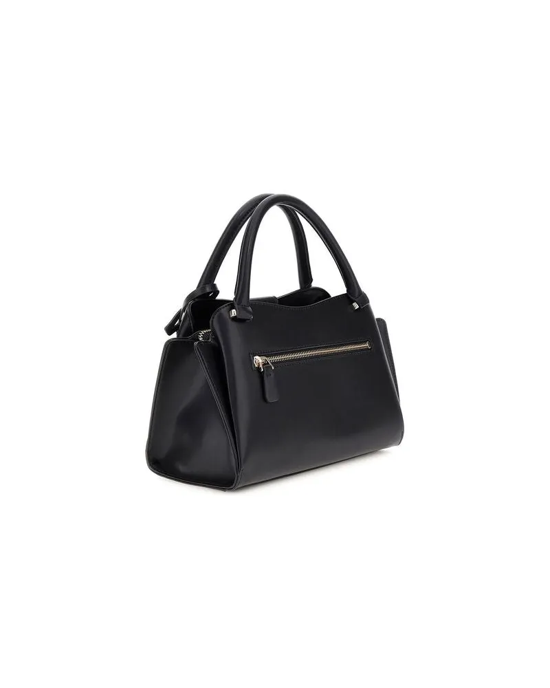 Guess Women's Satchel Black Polyurethane Satchel-bags Black