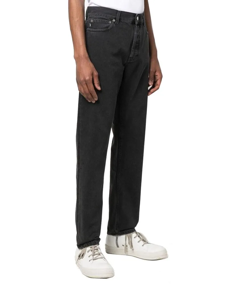 AMBUSH Men's Black Cotton Slim Fit Jeans Clothing Black