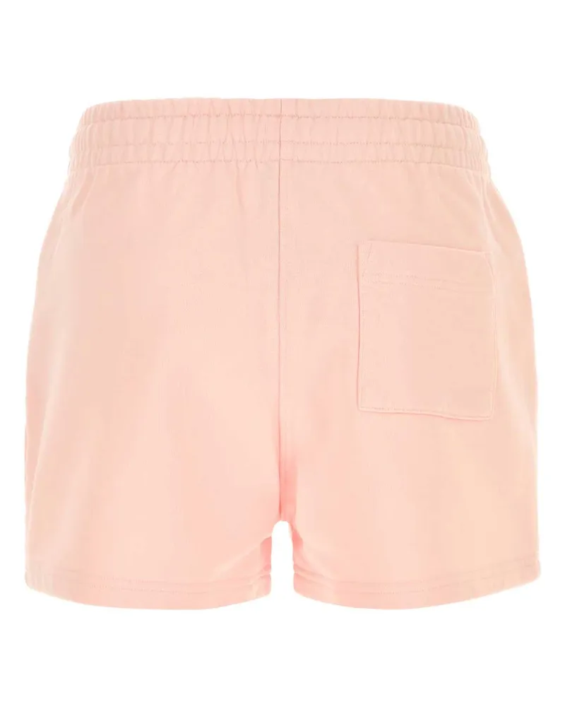 Casablanca Paris Women's Light Pink Cotton Shorts Tennisclubtriangle Exterior: Organic Maglieria Sweater Pink