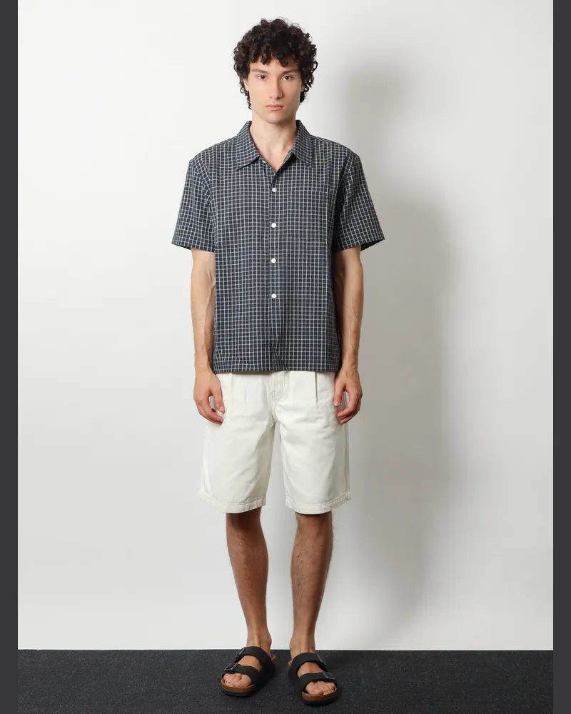 Dunst Men Bermuda Shorts White Cotton White