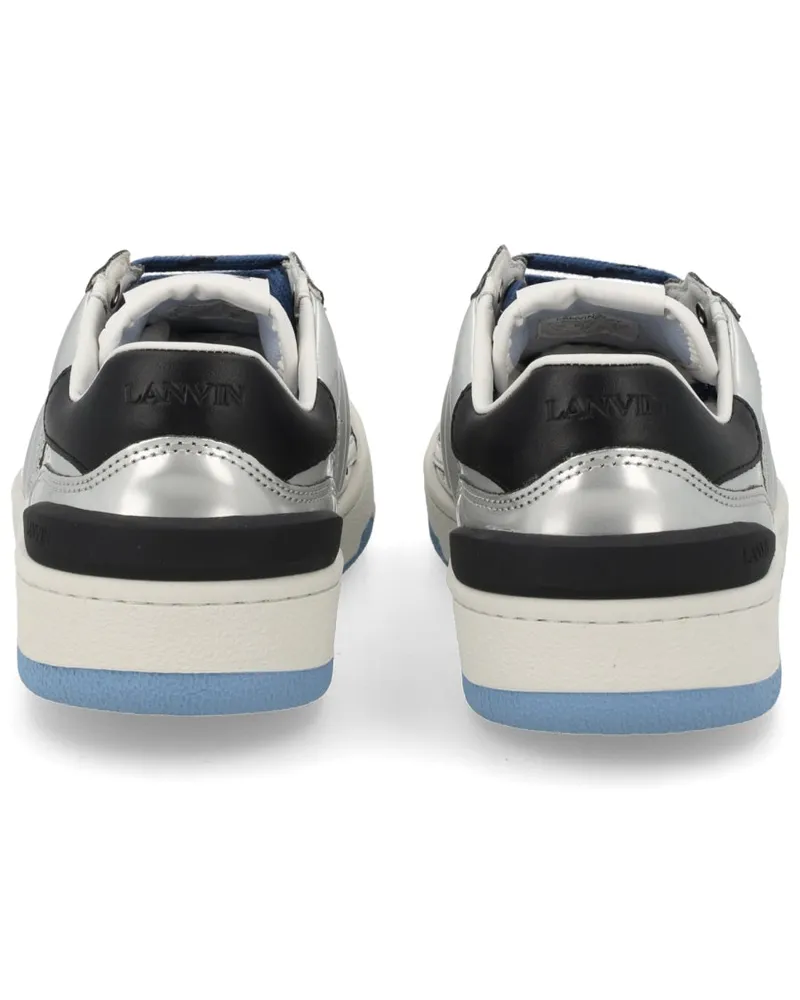 Lanvin Clay Sneaker — Silver Silver